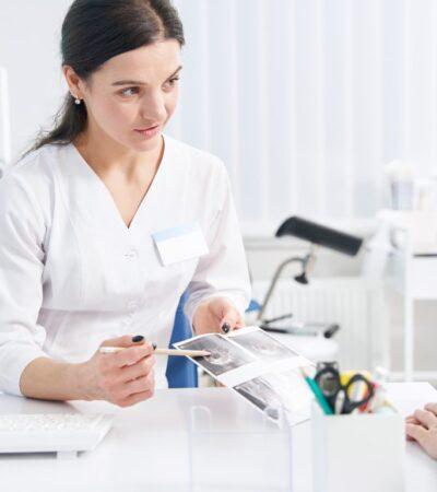 pierwsze objawy ciąży - badanie usg u ginekologa